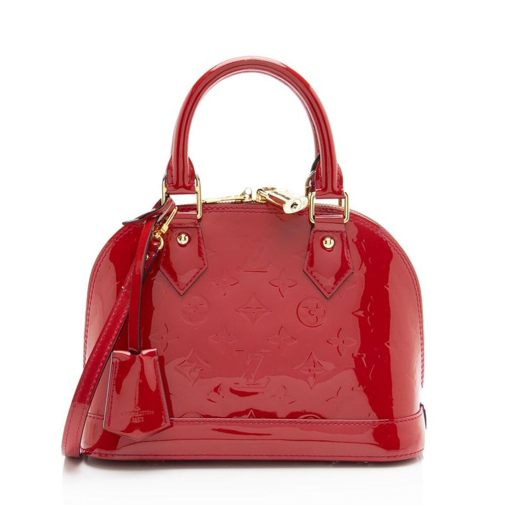 Louis Vuitton Monogram Vernis Alma BB Satchel
